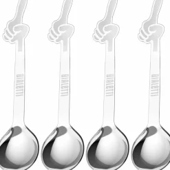 Koffielepel Bialetti Omino (Set van 4)