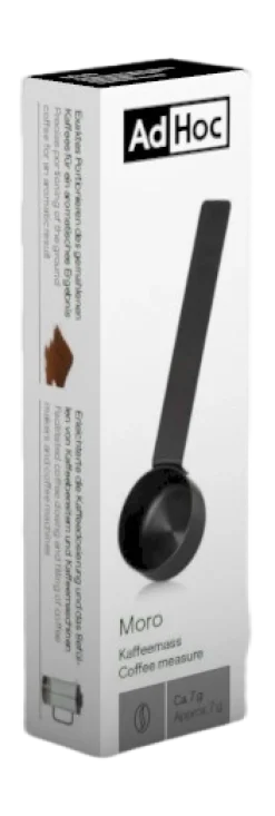 Koffiemaatschep AdHoc Moro Black 14 cm