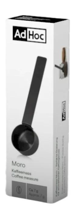 Koffiemaatschep AdHoc Moro Black 14 cm