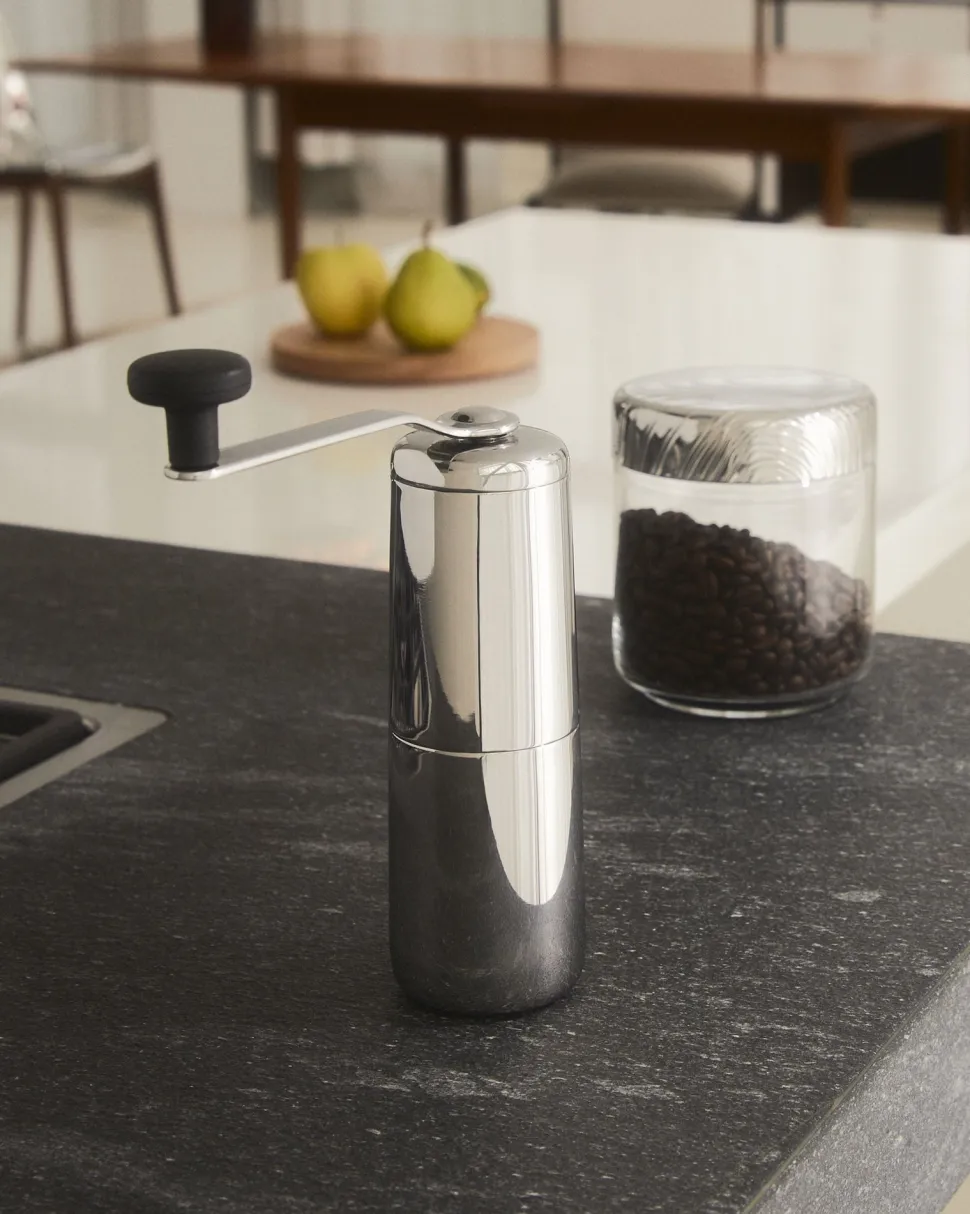 Koffiemolen Alessi Slow Coffee Stainless Steel