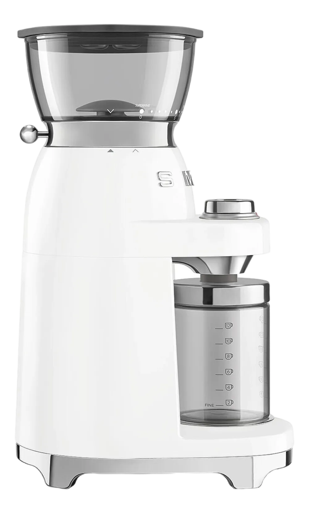 Smeg Koffiemolen CGF03WHEU 50 Style Wit Sale