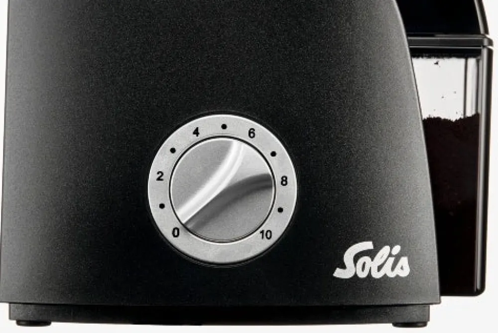 Solis Koffiemolen Scala Zero Static Grinder Black Best
