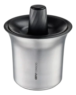 Koffieresidubak Gefu Conscio Zilver
