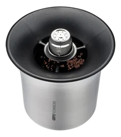 Koffieresidubak Gefu Conscio Zilver