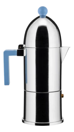 Alessi Koffiezetapparaat La Cupola Blauw Handvat 300 ml