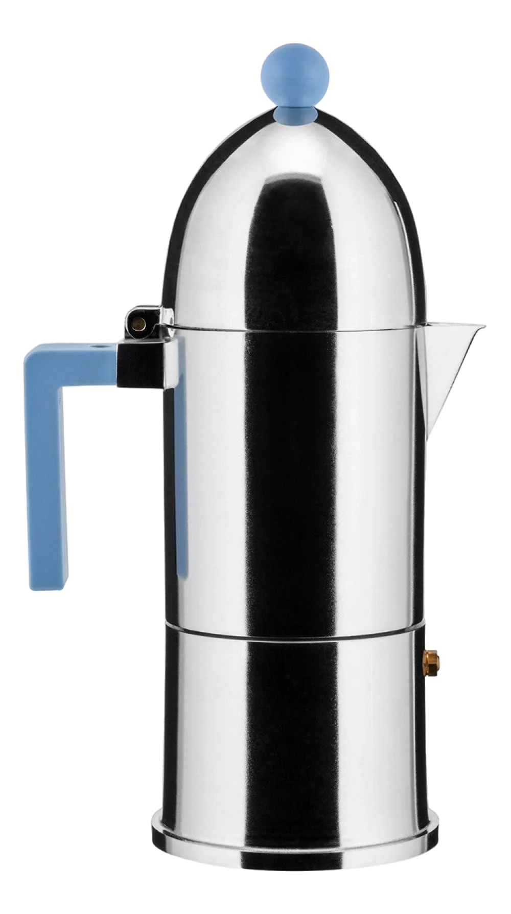 Alessi Koffiezetapparaat La Cupola Blauw Handvat 300 ml