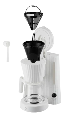 Alessi Koffiezetapparaat Plissé Hot