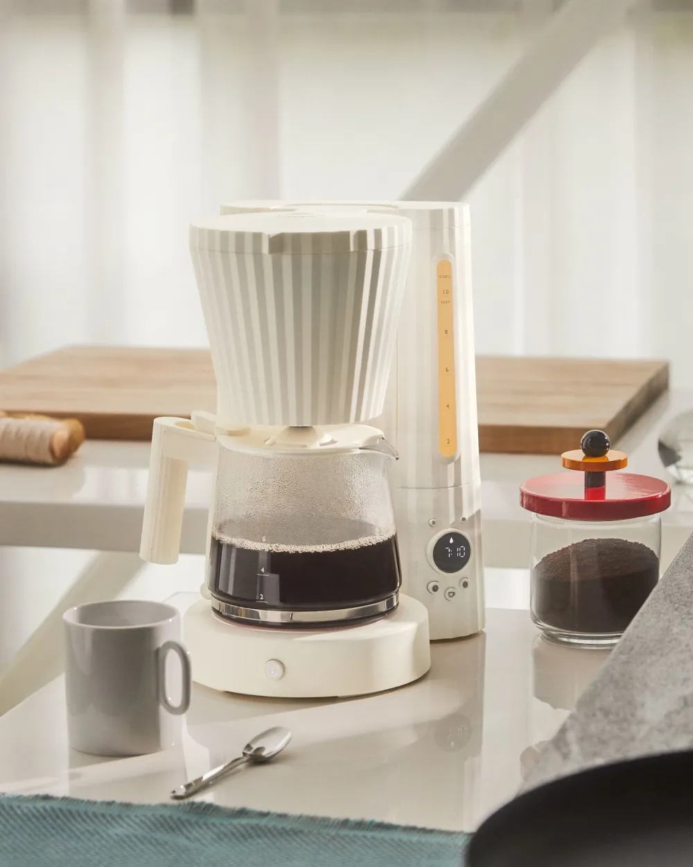 Alessi Koffiezetapparaat Plissé Hot