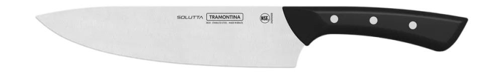 Tramontina Koksmes Solutta Zwart 23 cm Hot