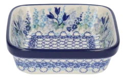 Bunzlau Castle Kom Blue Garden Square 350 ml Outlet