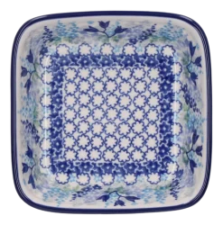 Bunzlau Castle Kom Blue Garden Square 350 ml Outlet