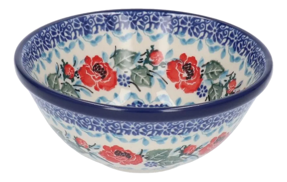 Kom Bunzlau Castle English Rose 12,5 cm