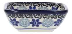 Kom Bunzlau Castle Vierkant Belle Fleur (70 ml)