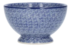 Bunzlau Castle Kom Waves Bowl on Foot 14,5 cm Clearance