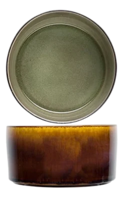 Cosy & Trendy Kom Quintana Green 14 cm (Set van 4) Outlet