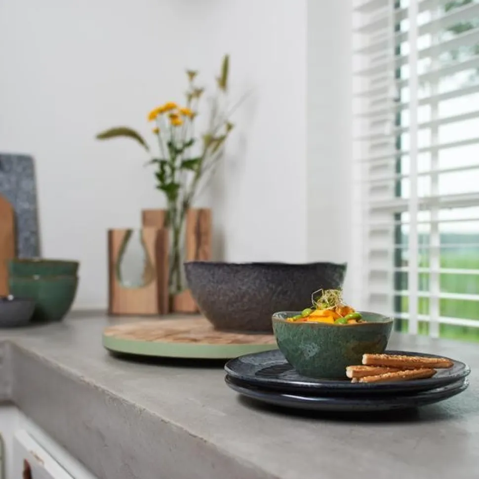 Kom Leonardo Matera Groen 12 cm (6-Delig)