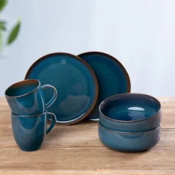 Like by Villeroy & Boch Kom Crafted Denim 16 cm (Set van 6) New