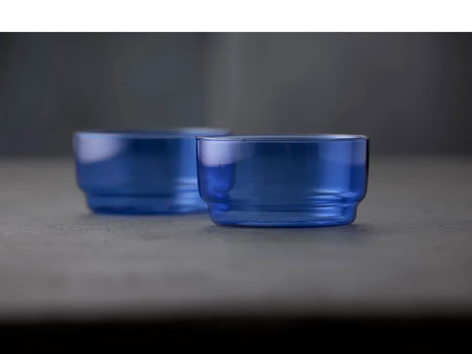 Kom Lyngby Torino Blue 12 cm (Set van 2)