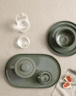 Marc O'Polo Kom Moments Olive Green 12 cm (Set van 4) Best
