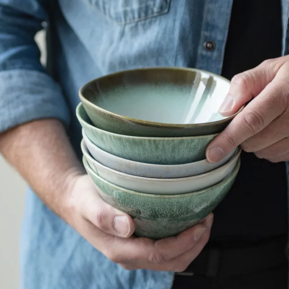 Kom Mette Ditmer Elements Medium Green Tones (Set van 3)