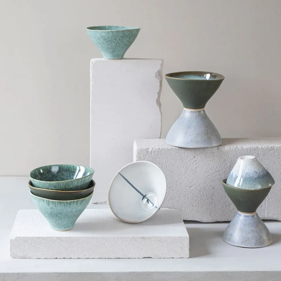 Kom Mette Ditmer Elements Medium Green Tones (Set van 3)