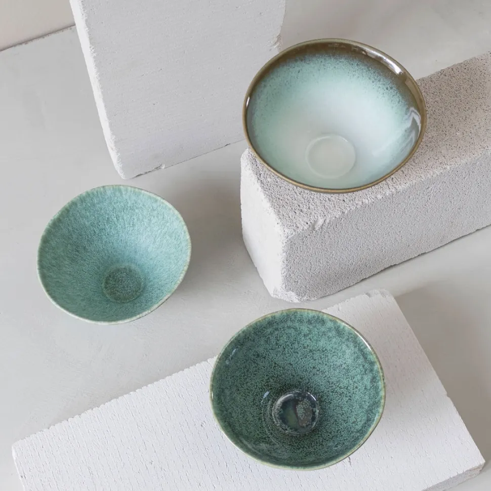 Kom Mette Ditmer Elements Medium Green Tones (Set van 3)