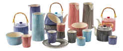 POLSPOTTEN Kom Marine Striped Multi (Set van 4) Best