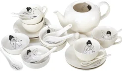 POLSPOTTEN Kom Undressed Ø11,5 cm (Set van 4)