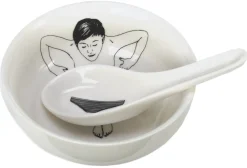 POLSPOTTEN Kom Undressed Ø11,5 cm (Set van 4)