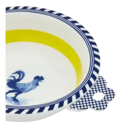 Kom Polspotten x Rijksmuseum Bird Patterned Yellow 17 cm