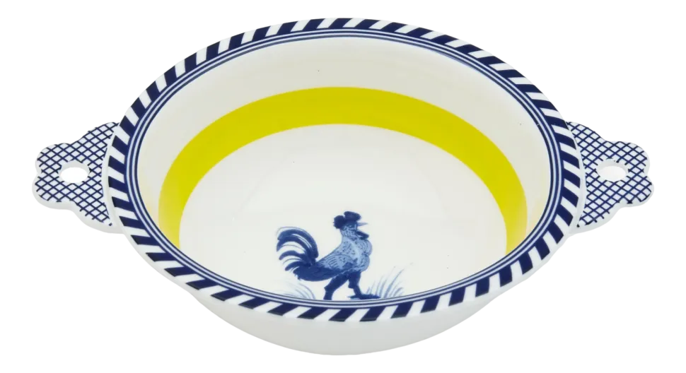 Kom Polspotten x Rijksmuseum Bird Patterned Yellow 17 cm