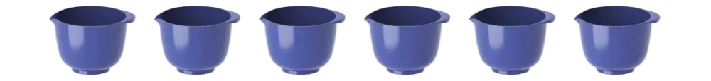 Rosti Kom Margrethe Mini Electric Blue ABS 25 ml (Set van 6) Clearance