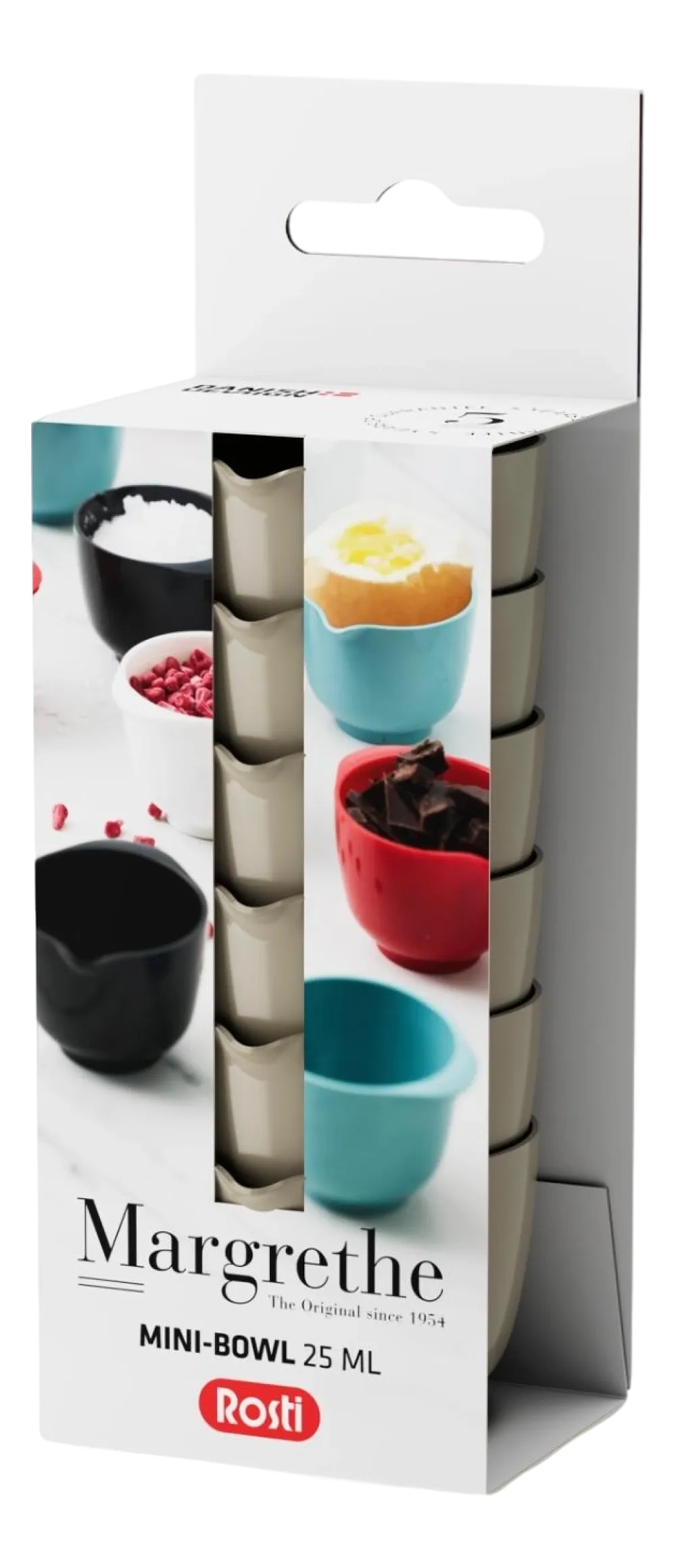 Rosti Kom Margrethe Mini Humus ABS 25 ml (Set van 6) New