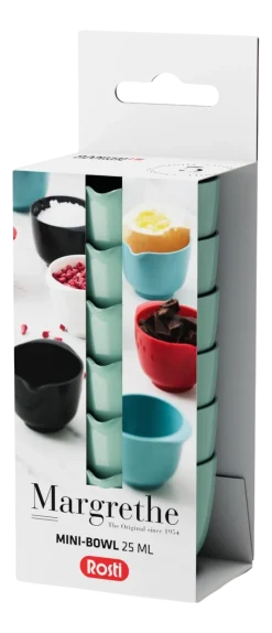 Kom Rosti Margrethe Mini Nordic Green ABS 25 ml (Set van 6)