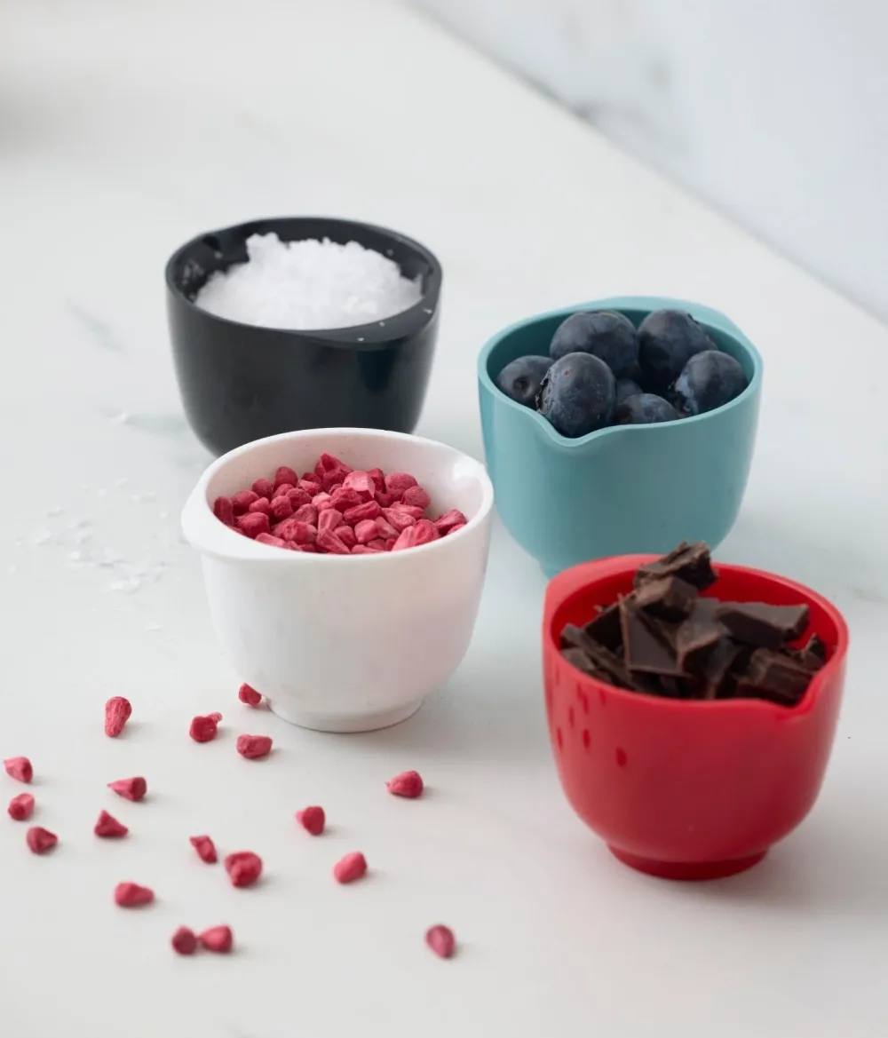 Rosti Kom Margrethe Mini White ABS 25 ml (Set van 6)
