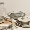Kom Salt & Pepper Artisan Green 18,5 cm (Set van 2)