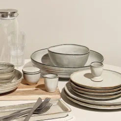 Kom Salt & Pepper Artisan Green 18,5 cm (Set van 2)
