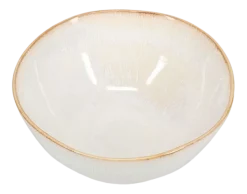 Kom Salt & Pepper Artisan White 17 cm (Set van 4)