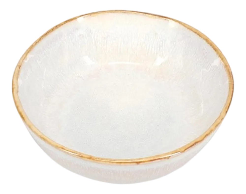 Salt & Pepper Kom Artisan White 14 cm (Set van 4) Outlet