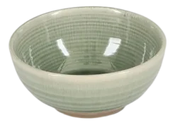 Kom Salt & Pepper Cameo Green / Dark Brown 10,5 cm (Set van 4)
