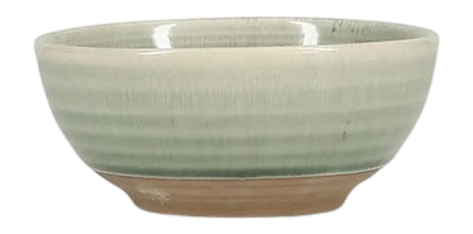 Kom Salt & Pepper Cameo Green / Dark Brown 10,5 cm (Set van 4)