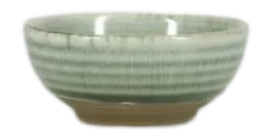Kom Salt & Pepper Cameo Green / Dark Brown 8,5 cm (Set van 4)