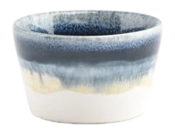 Salt & Pepper Kom Flow Blauw 6,5 cm (Set van 4) Sale