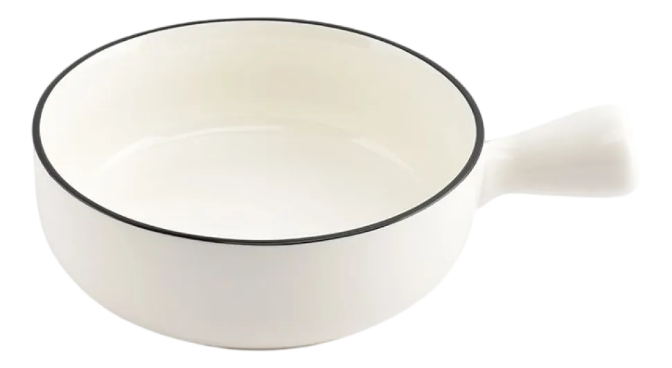 Kom Salt & Pepper Nero White 15,5 cm (Set van 2)