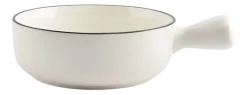 Kom Salt & Pepper Nero White 15,5 cm (Set van 2)
