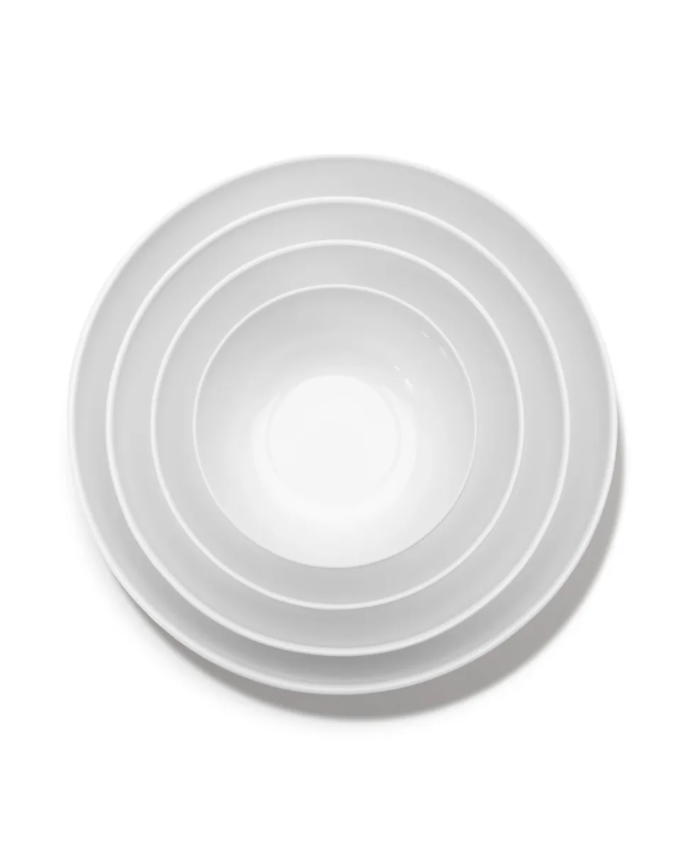 Kom Serax Base Tableware By Piet Boon White Glazed L 20 cm
