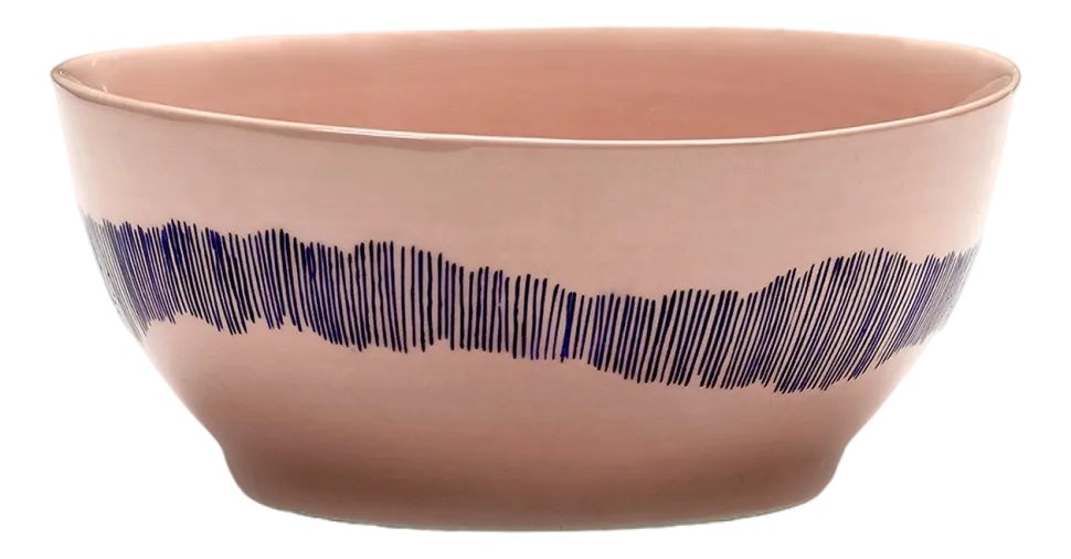 Kom Serax Feast tableware by Ottolenghi Pink Blue 16 cm