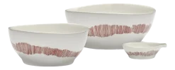 Serax Kom Feast Tableware By Ottolenghi White Red S 16 cm Hot