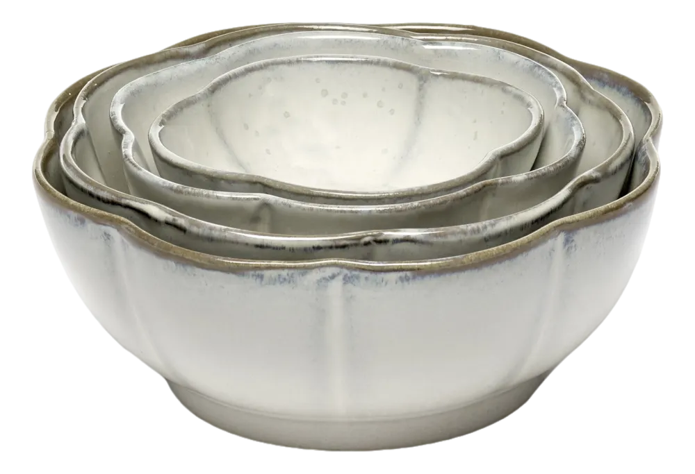 Serax Kom Inku Tableware White S 9 cm Outlet