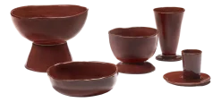 Serax Kom La Mère Tableware By Marie Michielssen Venetian Red S 13 cm Best